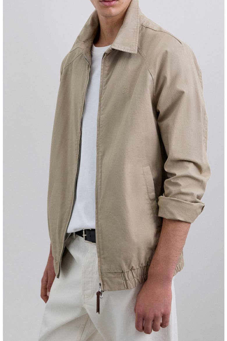 Basic Bomber Jacket, Main, color, Taupe