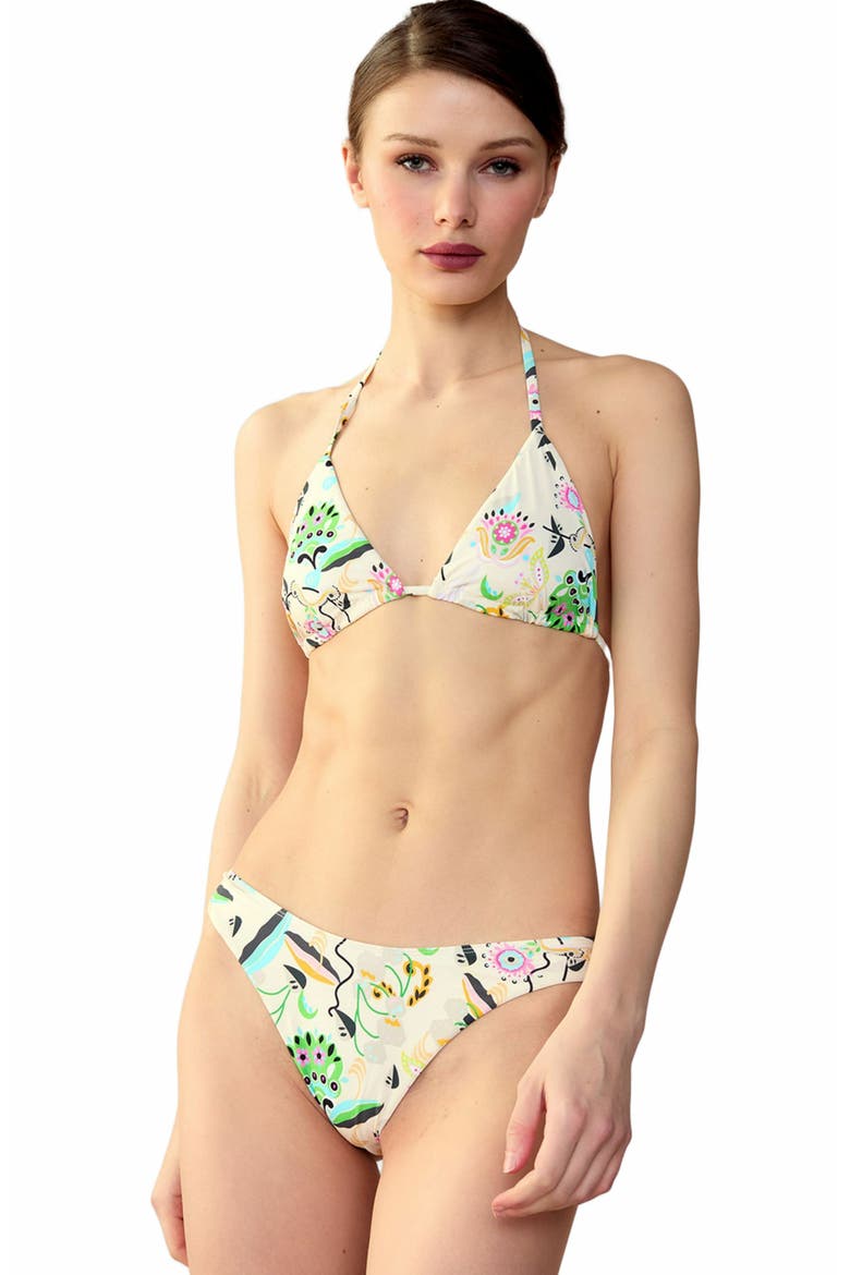 Baia Bikini Bottoms, Alternate, color, White Floral