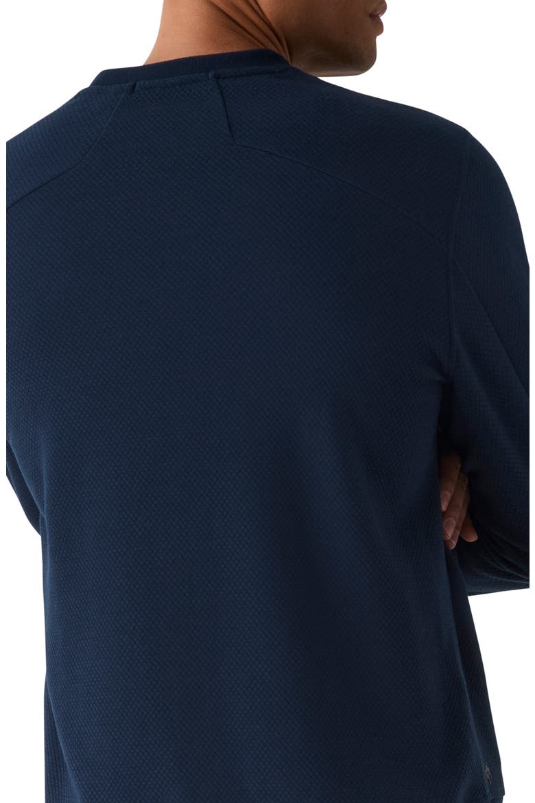 Troy Performance Sweatshirt, Alternate, color, MALTESE BLUE