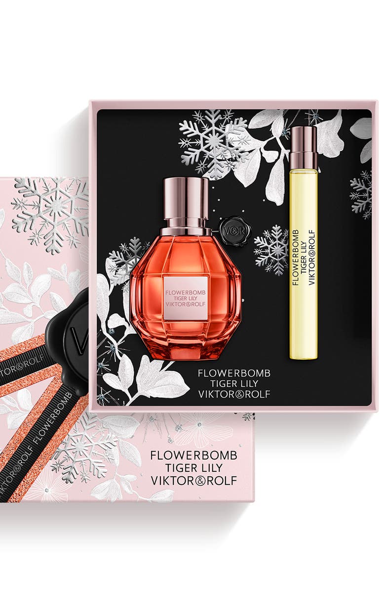Viktor&Rolf Flowerbomb Tiger Lily Eau de Parfum 2-Piece Holiday Gift Set (Limited Edition) $183 Value, Alternate, color,
