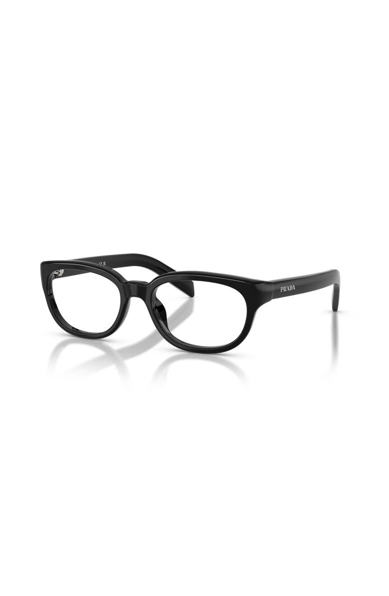 Prada 52mm Phantos optical glasses, Main, color, Black