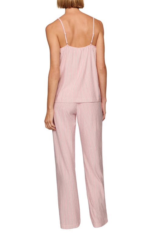 Eberjey Gisele Printed Camisole Pants Pajamas In Pink