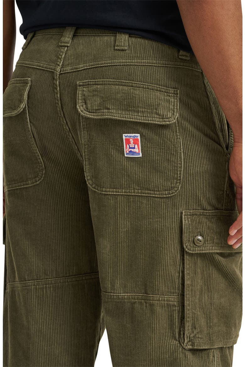 Casey Jones Cotton Corduroy Cargo Pants, Alternate, color, IVY GREEN