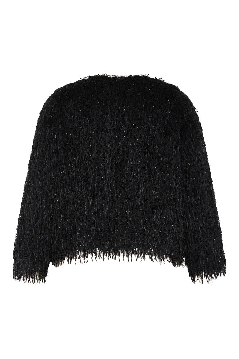 Sparkle Queen Jacket, Alternate, color, BLACK