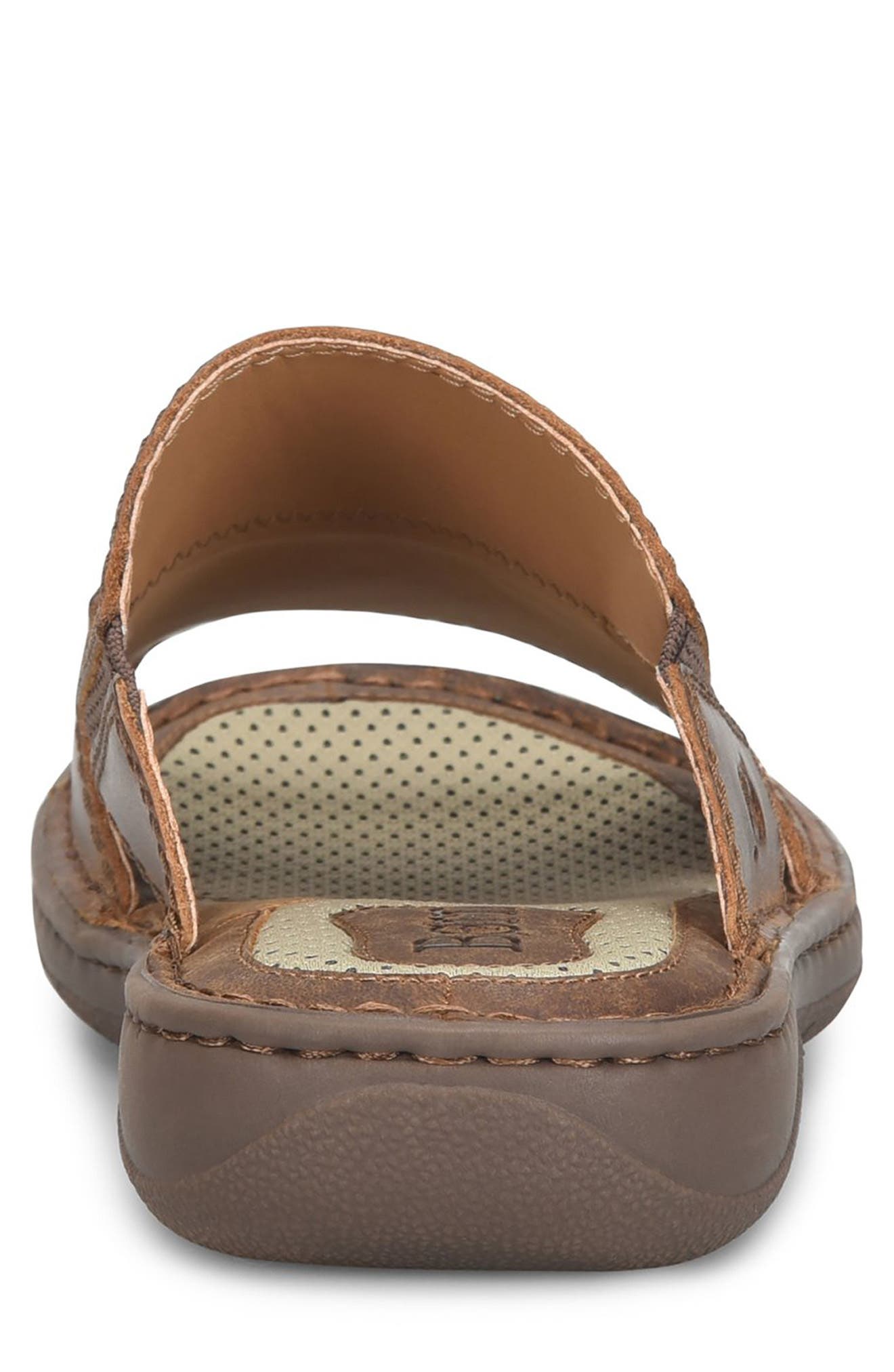 Børn Moyer Sandal, Alternate, color, Rust Leather