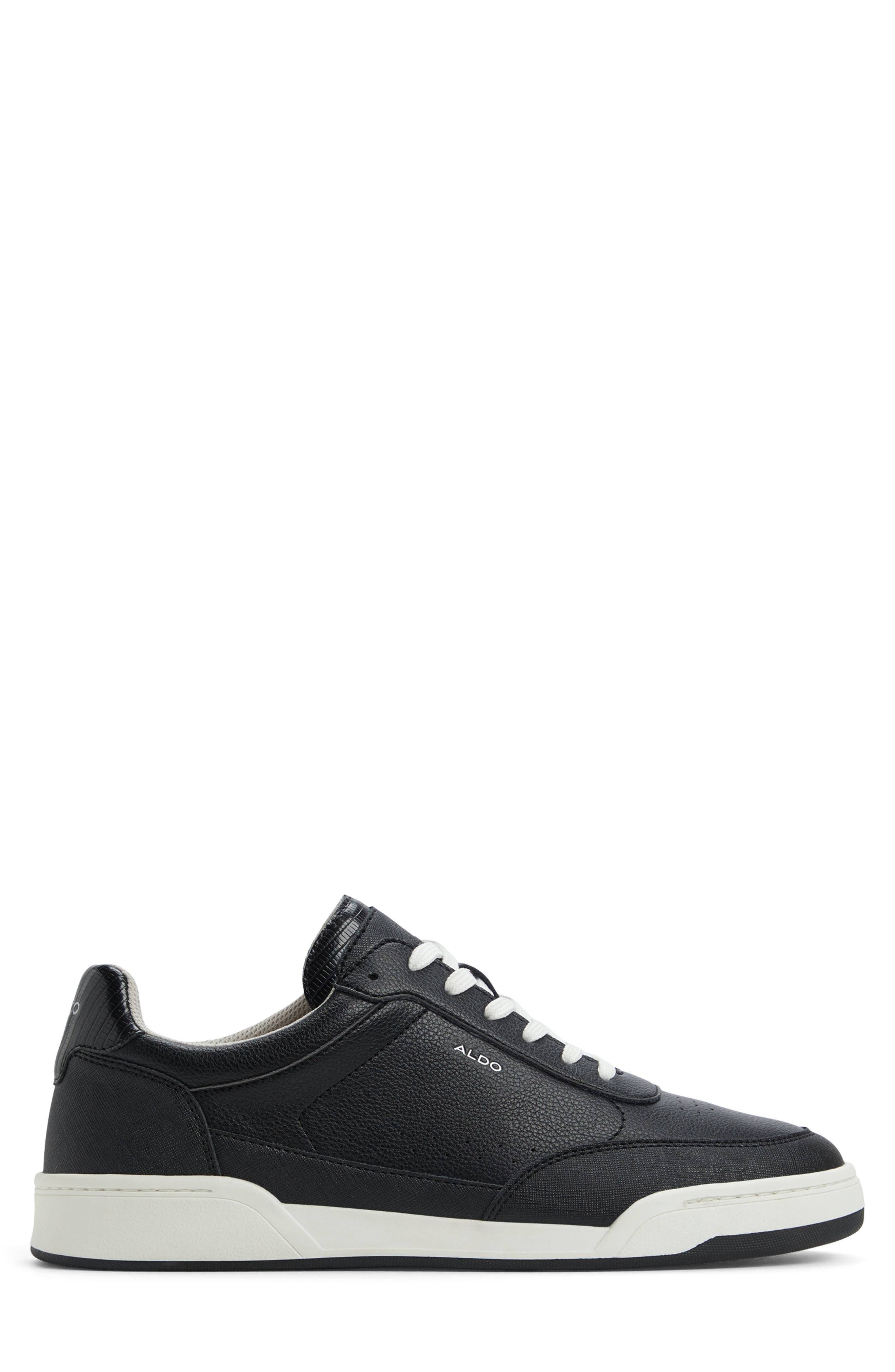 ALDO Maxi Low Top Sneaker, Alternate, color, Black