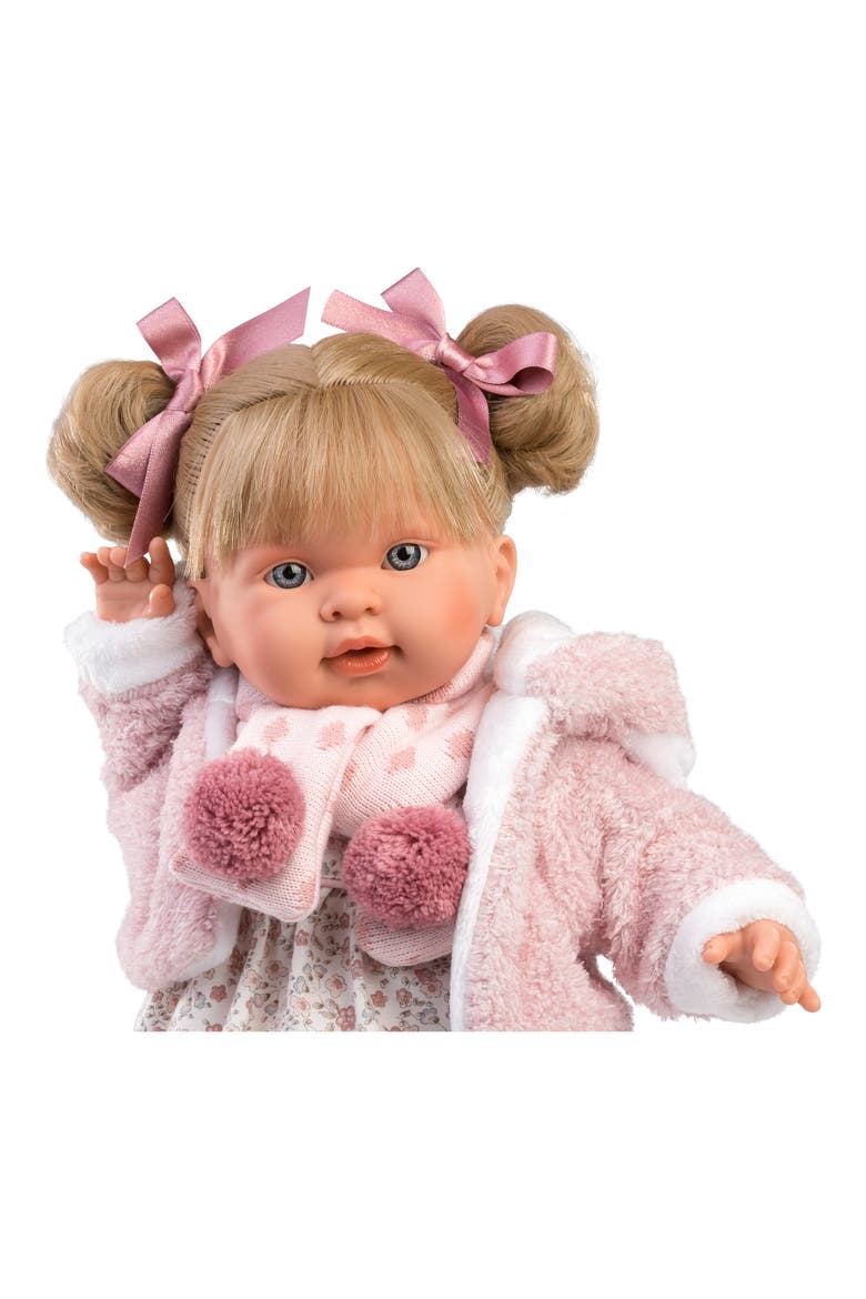 Elizabeth 16-Inch Soft Body Crying Baby Doll, Alternate, color, NO COLOR