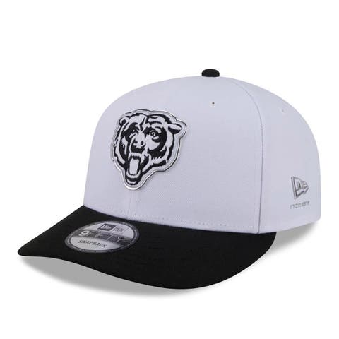 Men's New Era  White/Black Chicago Bears 2026 NFL Draft Pre-Curved 9FIFTY Snapback Hat