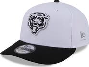 New Era Men's New Era White/Black Chicago Bears 2026 NFL Draft Pre-Curved 9FIFTY Snapback Hat
