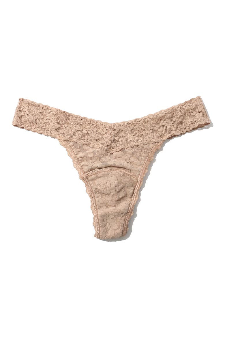 x Saalt Signature Lace Leakproof Original Rise Thong, Alternate, color, CHAI