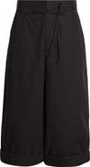 Jacquemus Le Pantalon Marin Belted Cotton Poplin Wide Leg Pants