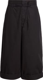 Jacquemus Le Pantalon Marin Belted Cotton Poplin Wide Leg Pants