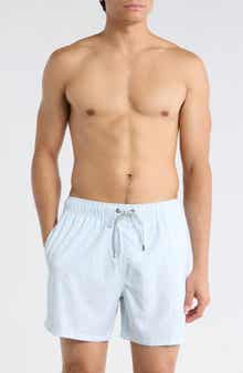 Vintage Summer 4-Way Stretch Volley Swim Trunks