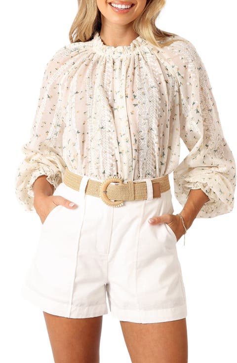 Annie Floral Print Long Sleeve Shirt