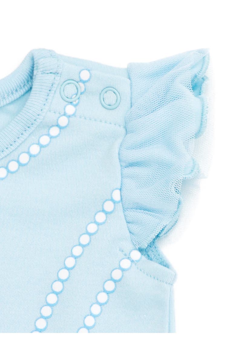 Disney Princess Cosplay 2-Piece Tutu Bodysuit and Headband Set, Alternate, color, Light Blue Cinderella