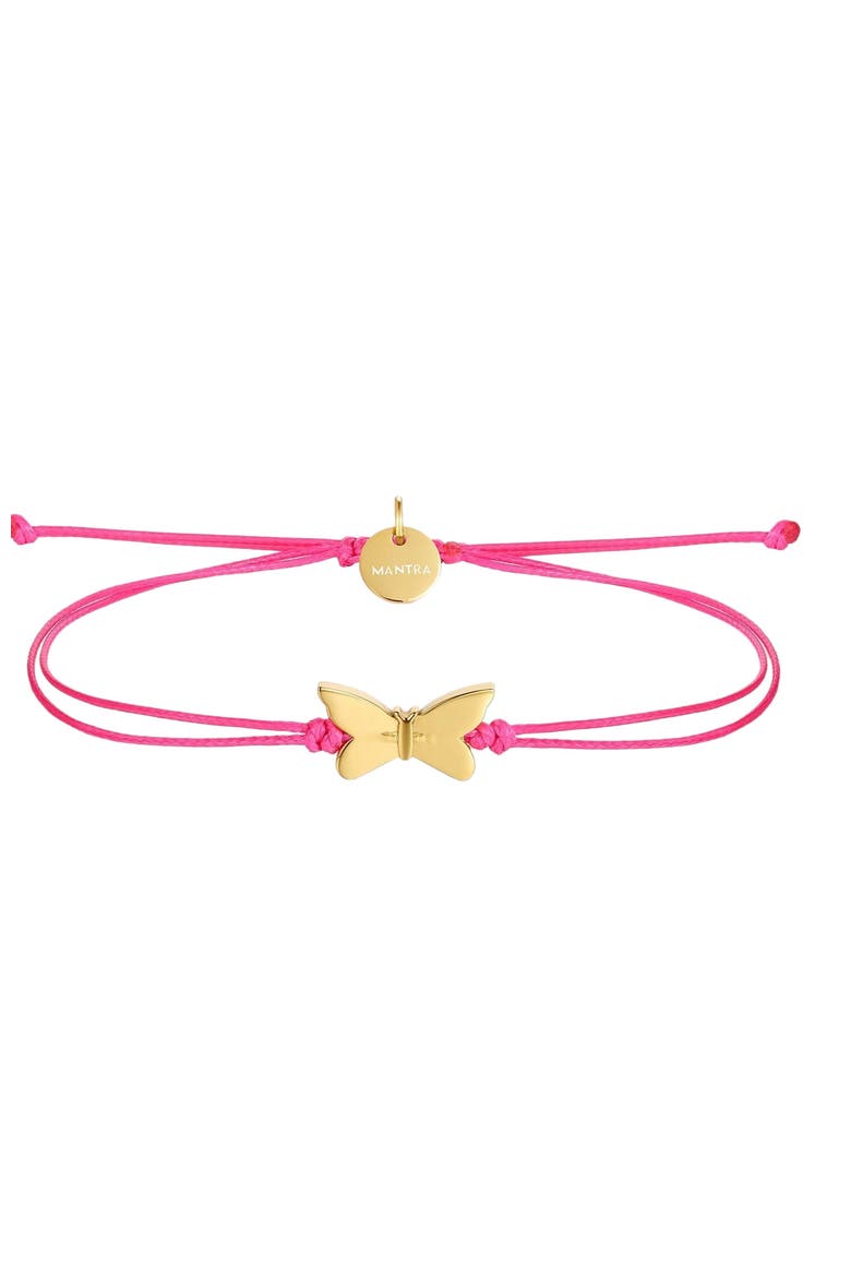 Hope & Rebirth Butterfly bracelet, Main, color, Yellow Gold