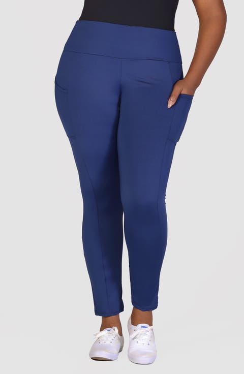 Ankle Length Pocket Leggings (Plus)