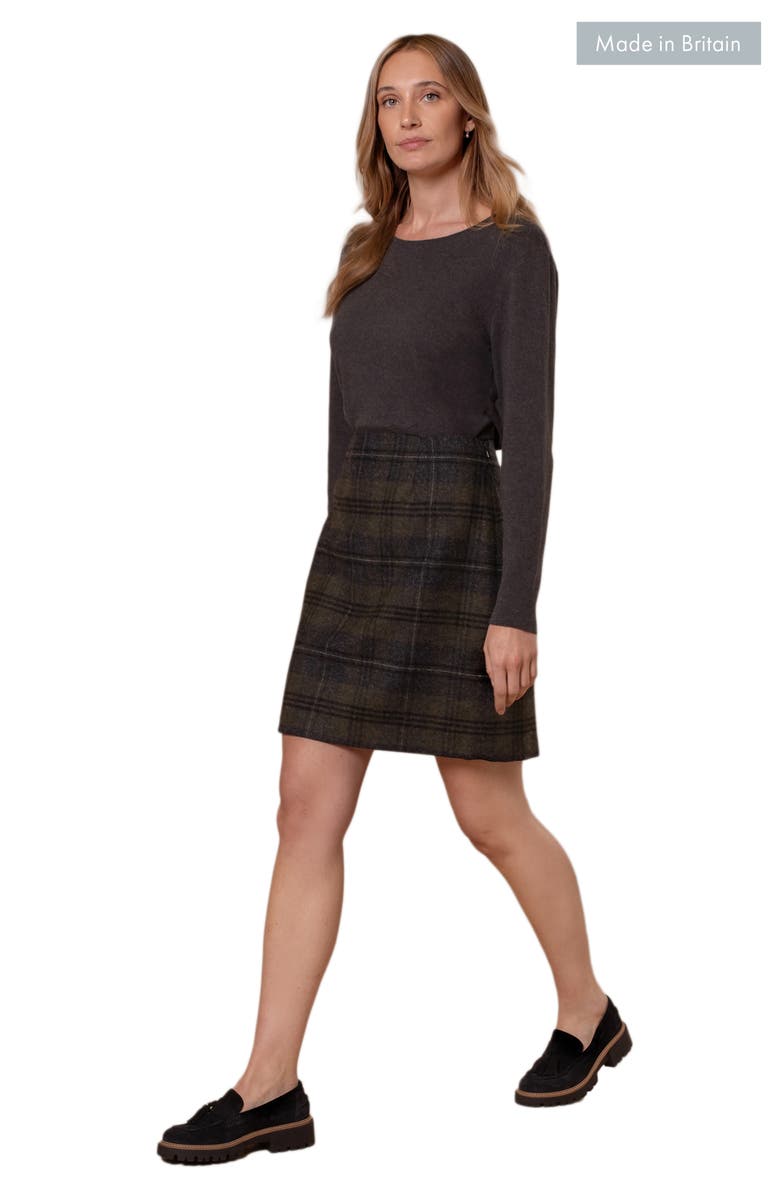 Celtic & Co. Celt Wool Skirt, Alternate, color, Cairngorm Heath