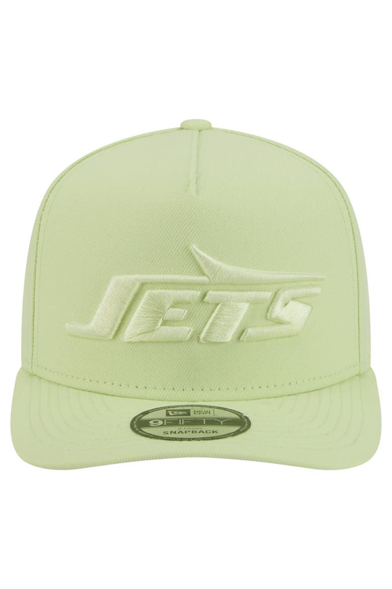 Men's New Era Light Green New York Jets Color Pack 9FIFTY Snapback Hat, Alternate, color, Light Green