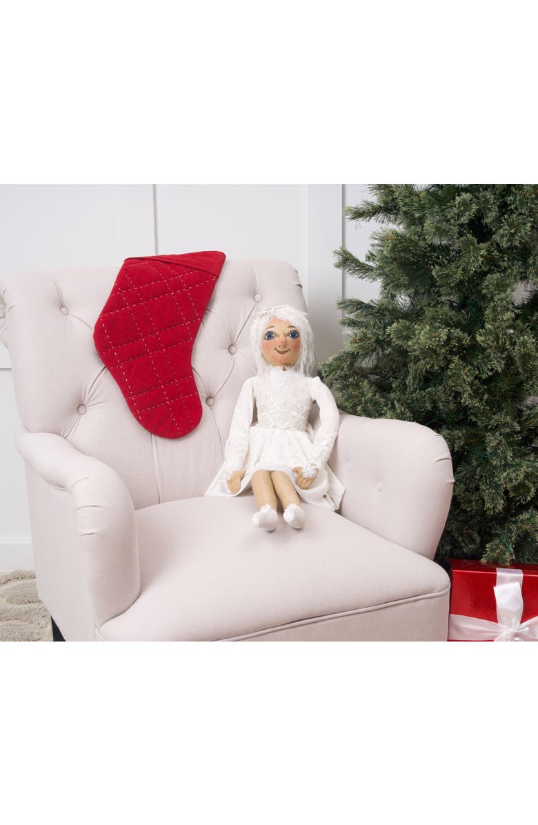 Gallerie II Angelica Snow Figurine, Alternate, color, White