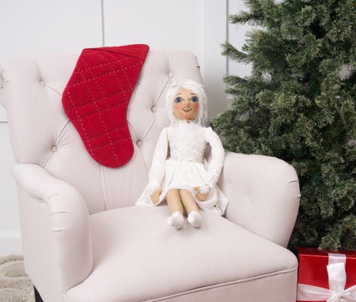 Gallerie Ii Angelica Snow Figurine In White