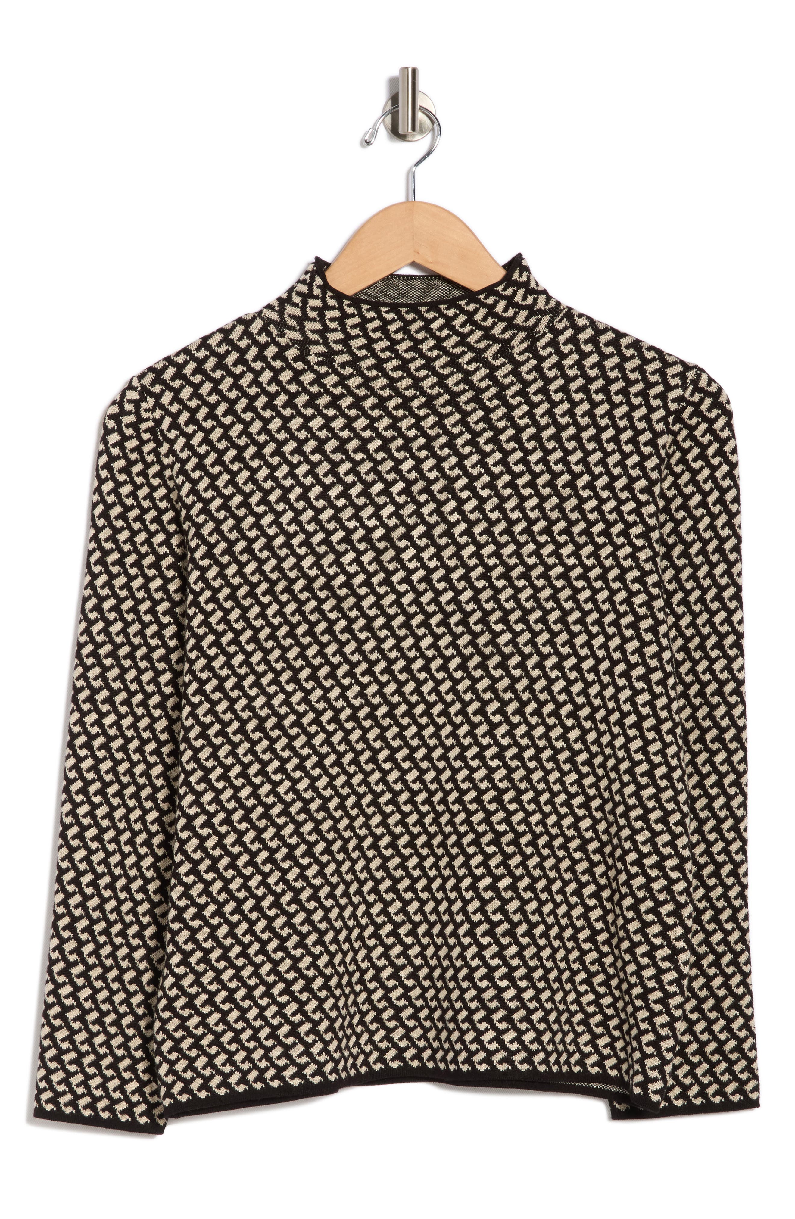 MAX STUDIO Mock Neck Sweater