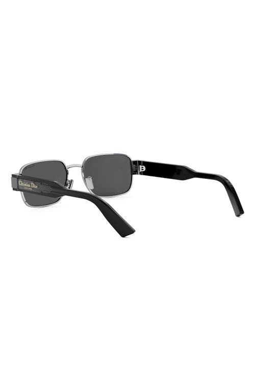 Dior Rectangle Sunglasses In Gray