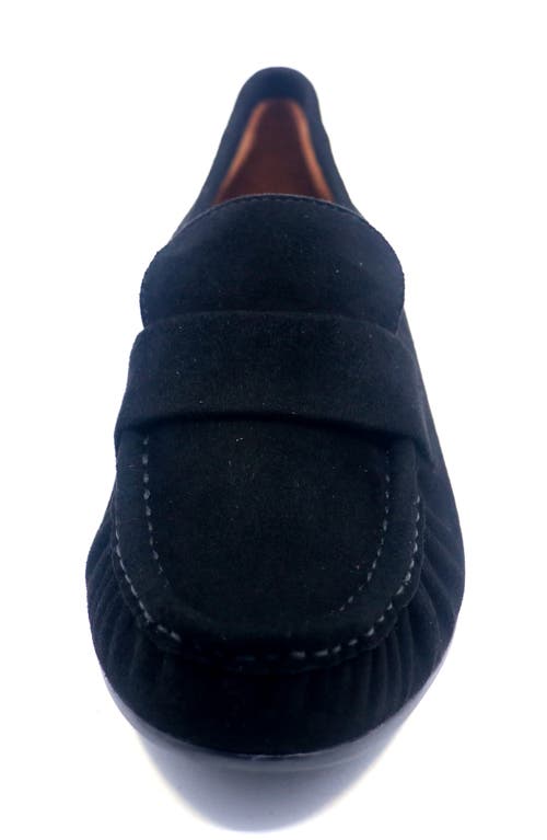 Gentle Souls Crew Woven Leather Loafer In Multi