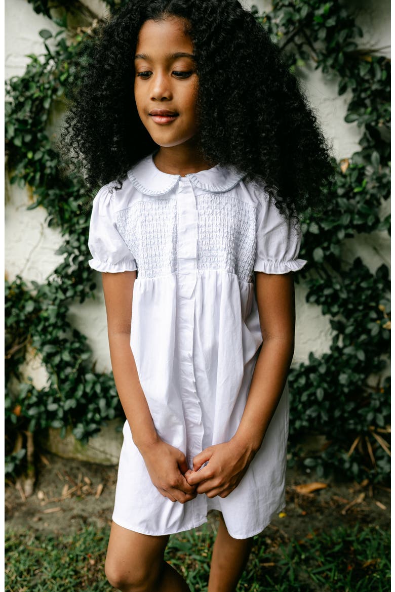 Evelyn Dress, Alternate, color, White