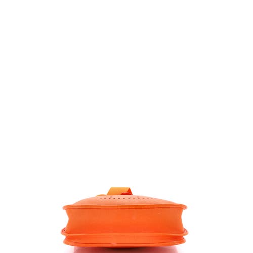 Pre-owned Hermes Hermes Evelyne Bag Gen Iii Epsom Pm In Orange