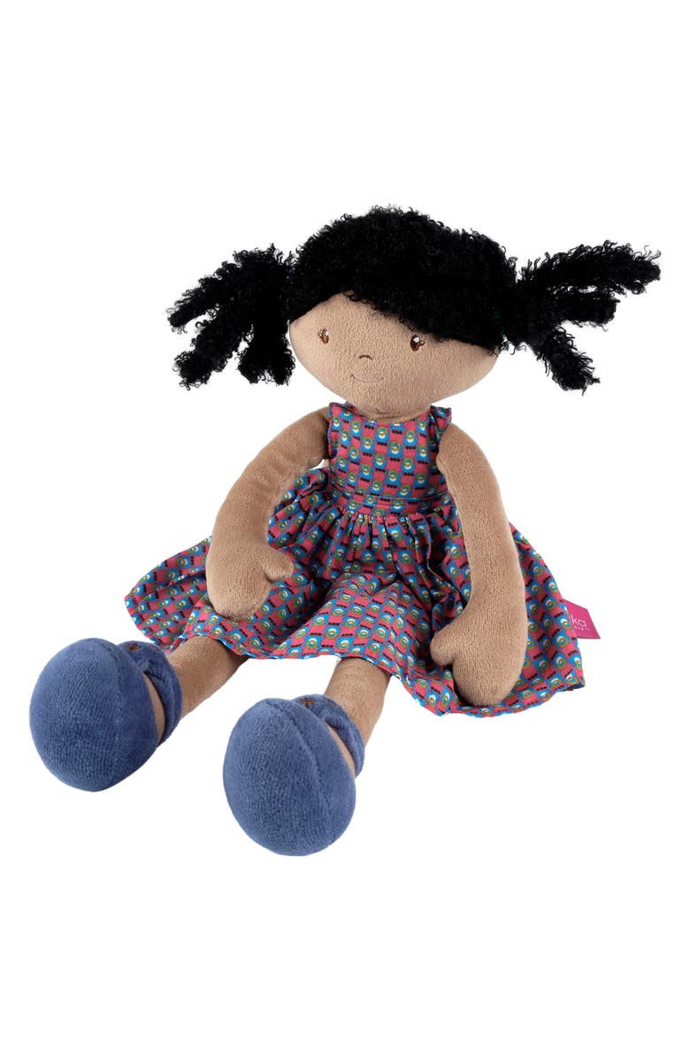 Tikiri Leota Stuffed Doll, Alternate, color, Blue Multi