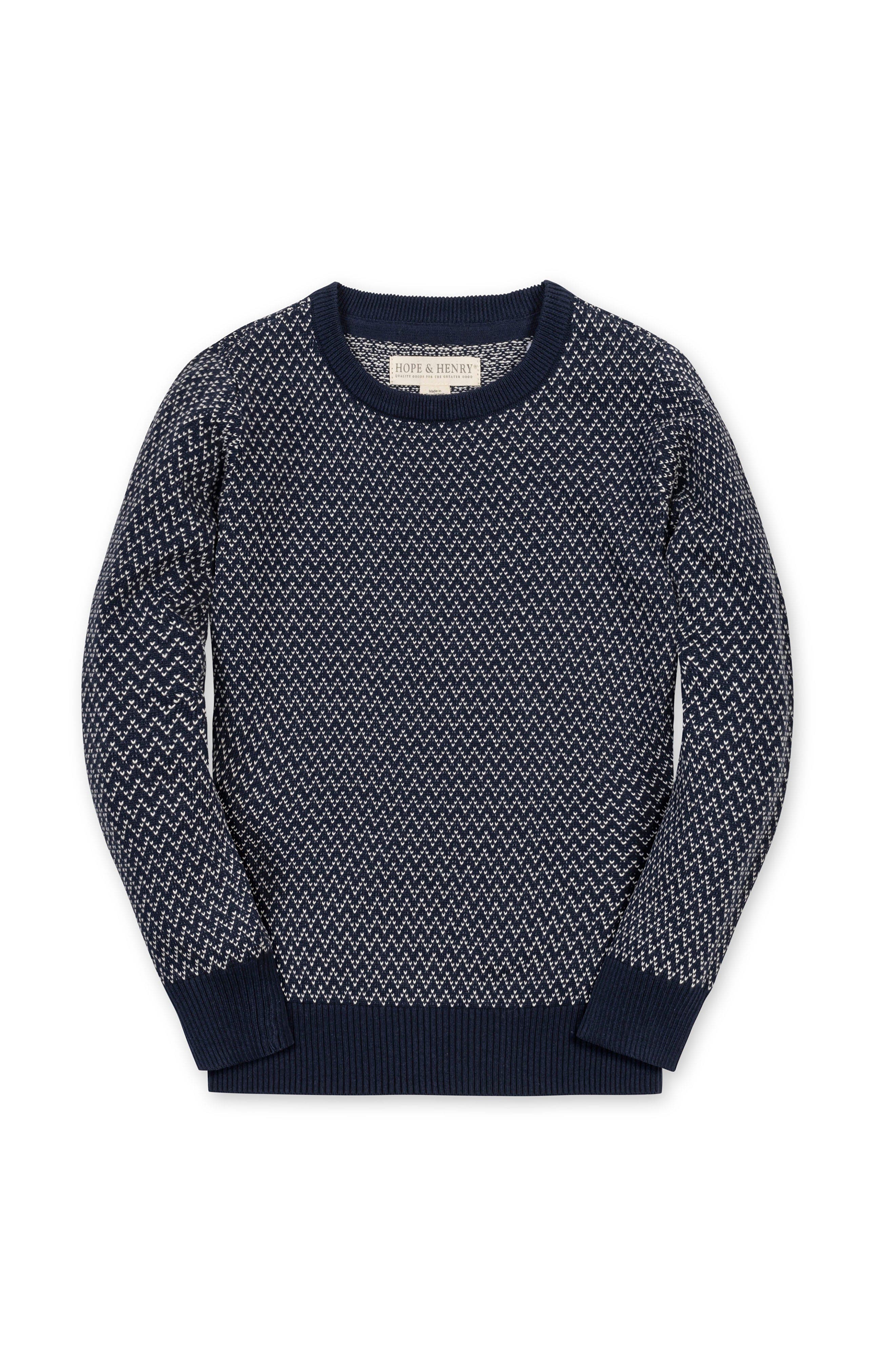 selected Navy Herringbone