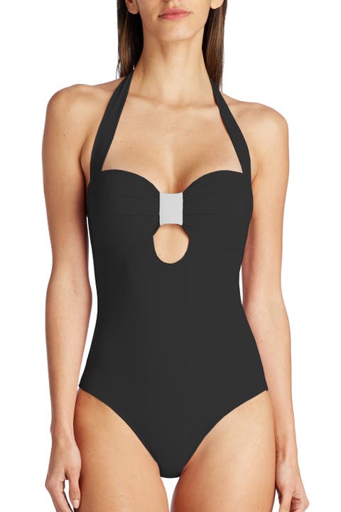 Sicily Bow-style One-piece Swimsuit