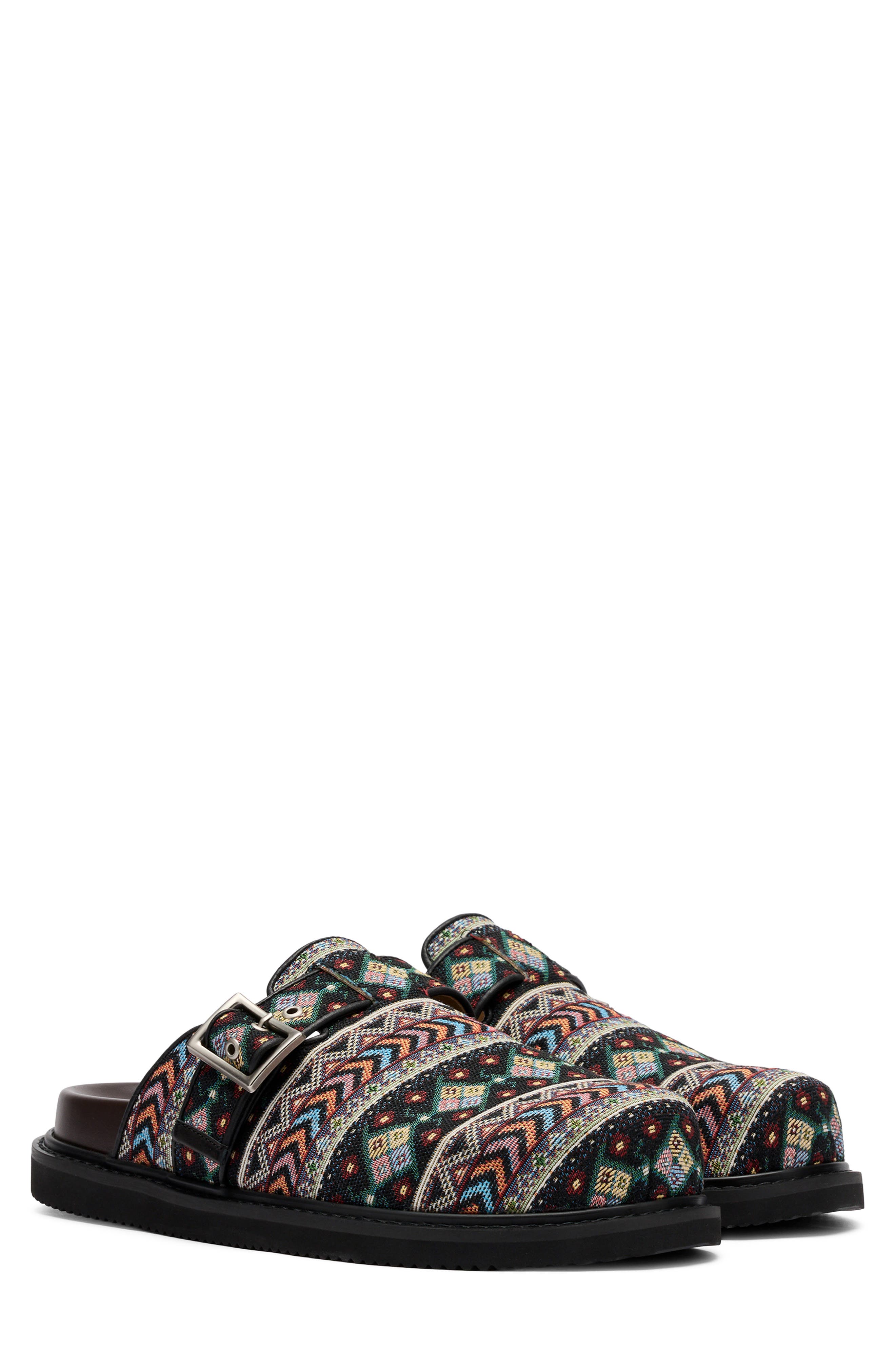 MARC NOLAN Shiloh Woven Clog, Main, color, Midnight Mirage