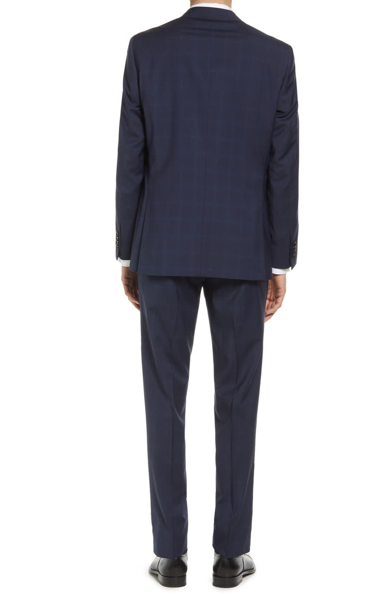 Ted Baker London Jay Slim Fit Plaid Wool Suit, Alternate, color, 