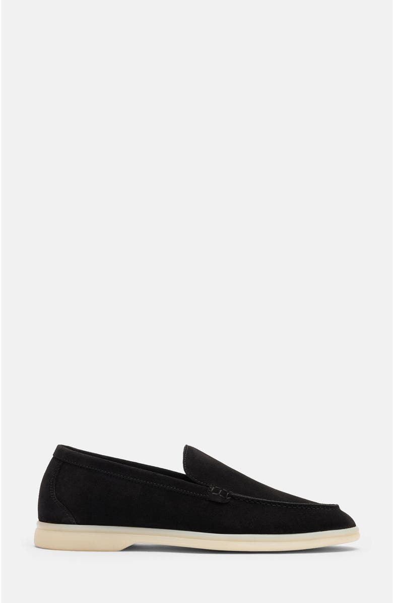 SCAROSSO Ludovica Loafers, Alternate, color, Black Edit - Suede
