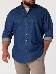Brooks Brothers Big & Tall Denim Sport Shirt