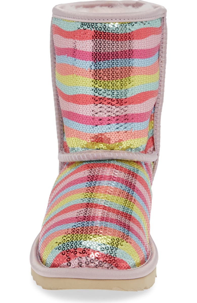 UGG<sup>®</sup> Classic Short II Genuine Sheepskin Lined Mural Boot, Alternate, color,