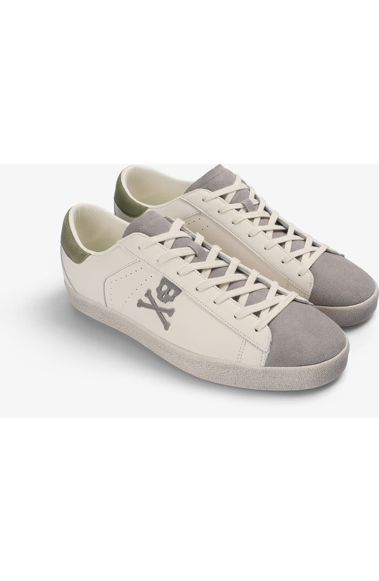 Scalpers Side Skull Man Henry Sneakers, Alternate, color, Khaki