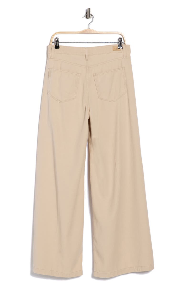 PAIGE Lennie Wide Leg Jeans, Alternate, color, Sandie