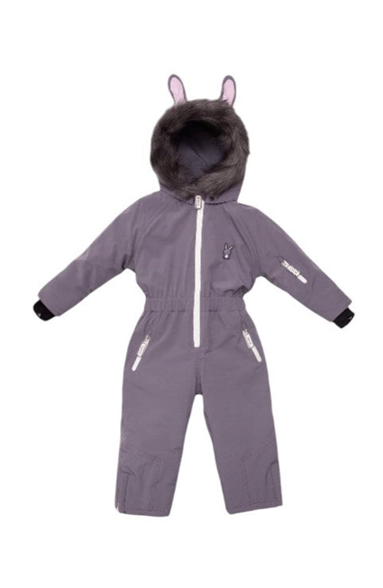 Roarsome Hop the Bunny Ski Suit, Main, color, Purple