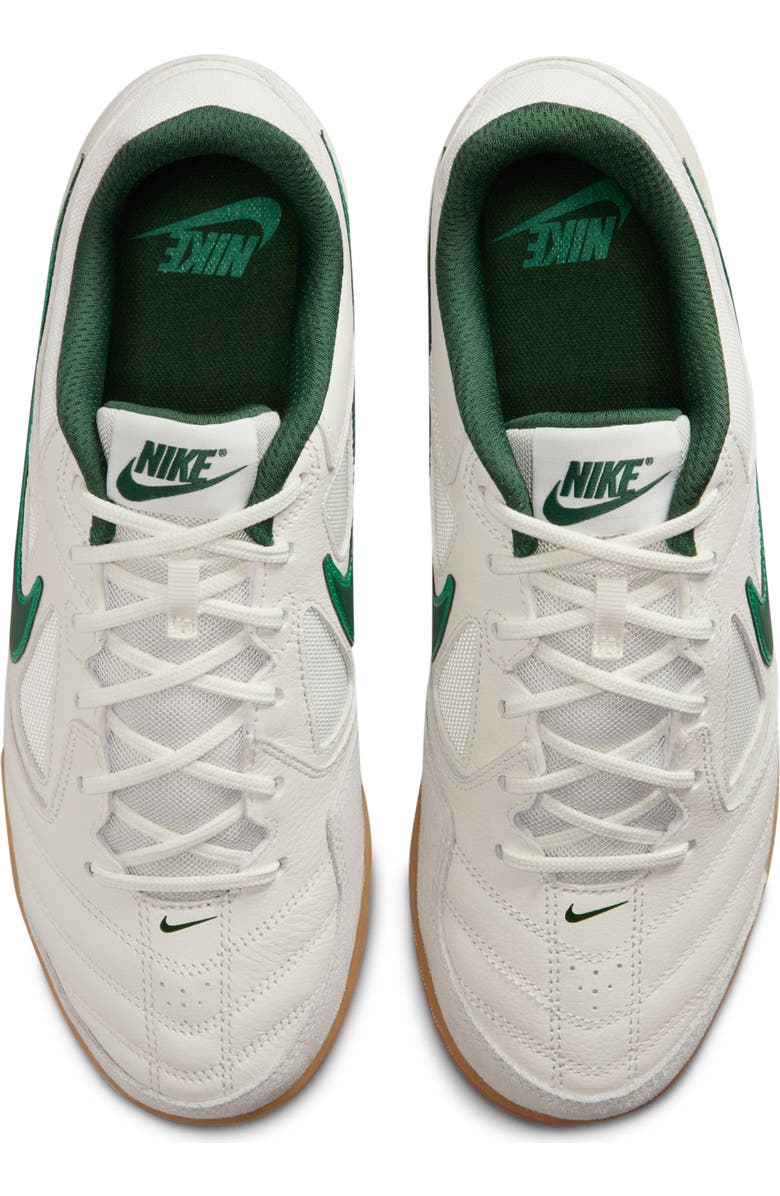Nike Gato Soccer Sneaker, Alternate, color, Sail/ Stadium Green