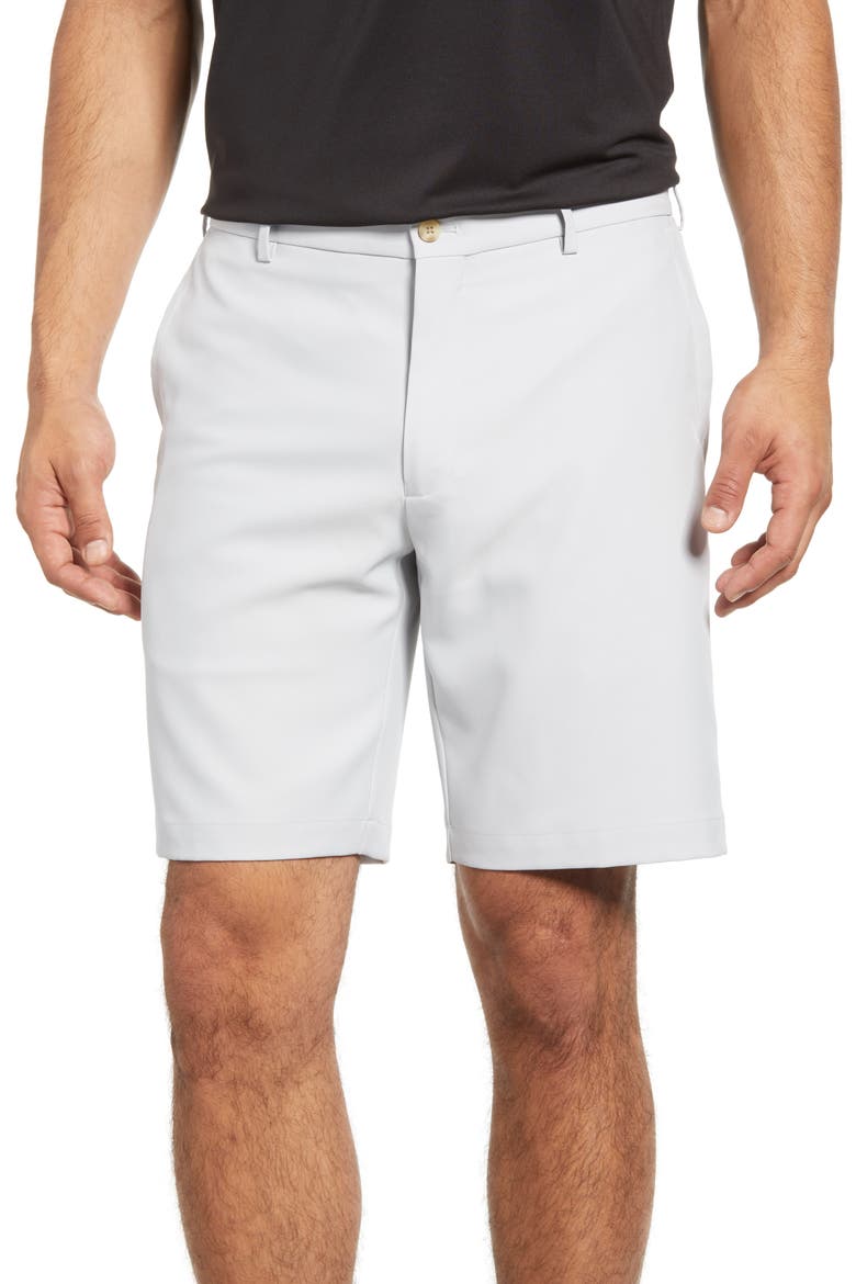 Salem 9-Inch High Drape Performance Shorts, Main, color, BRITISH GREY