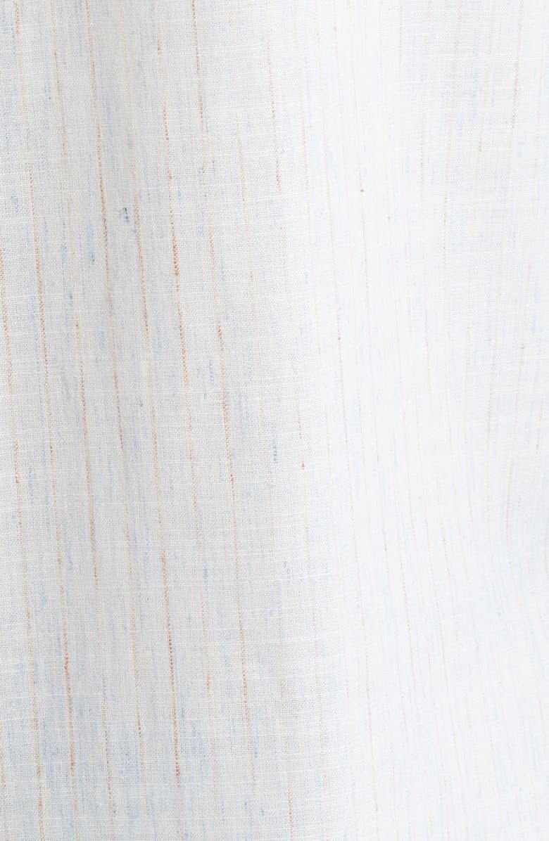 Johnston & Murphy Slub Button-Up Shirt, Alternate, color, Blue