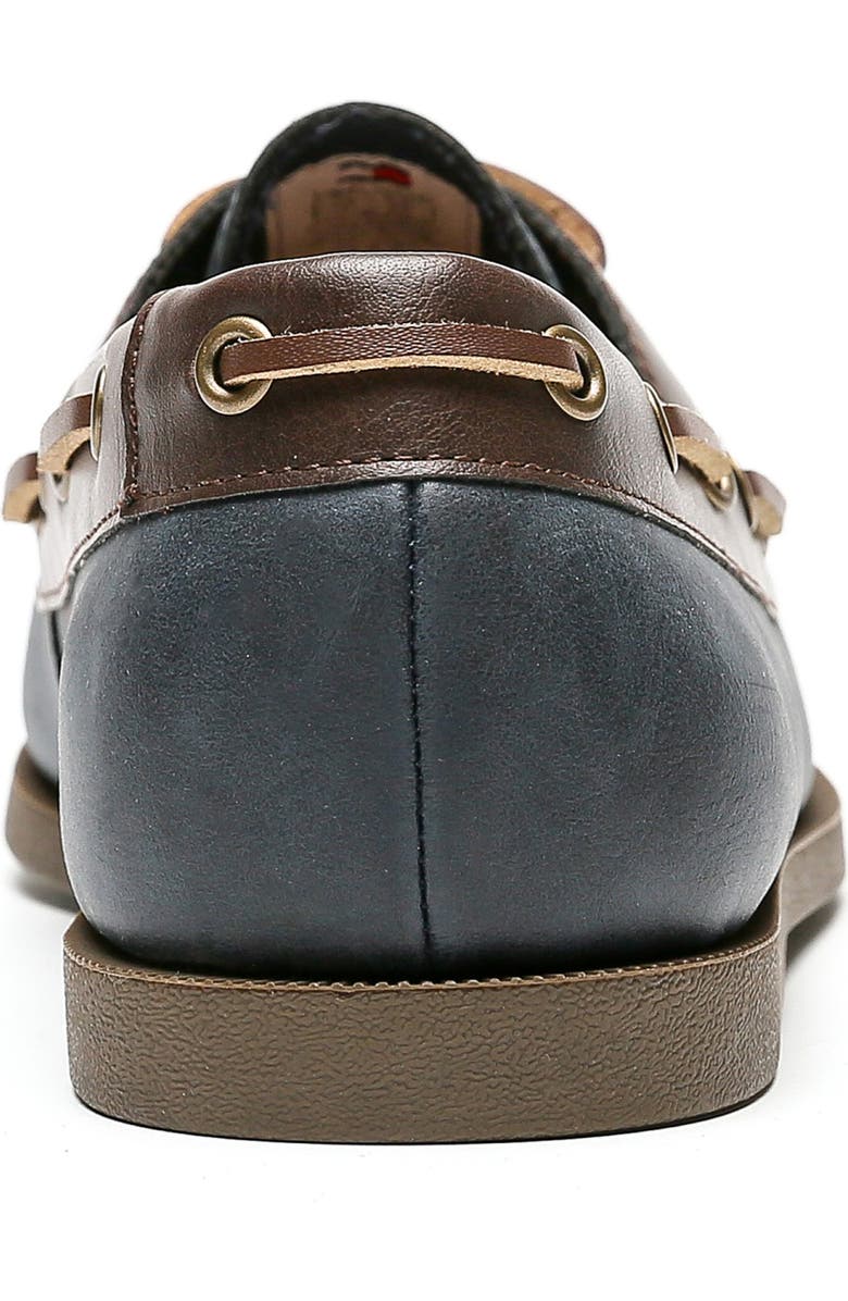 Tommy Hilfiger Brazen Boat Shoe, Alternate, color, Navy/ Dark Brown