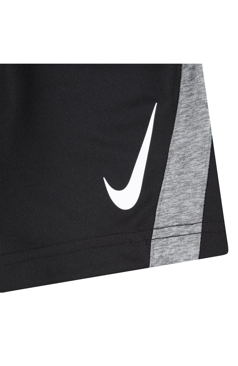 Nike Kids' Drop Graphic T-Shirt & Shorts Set, Alternate, color, Black/ Smoke Grey Heather