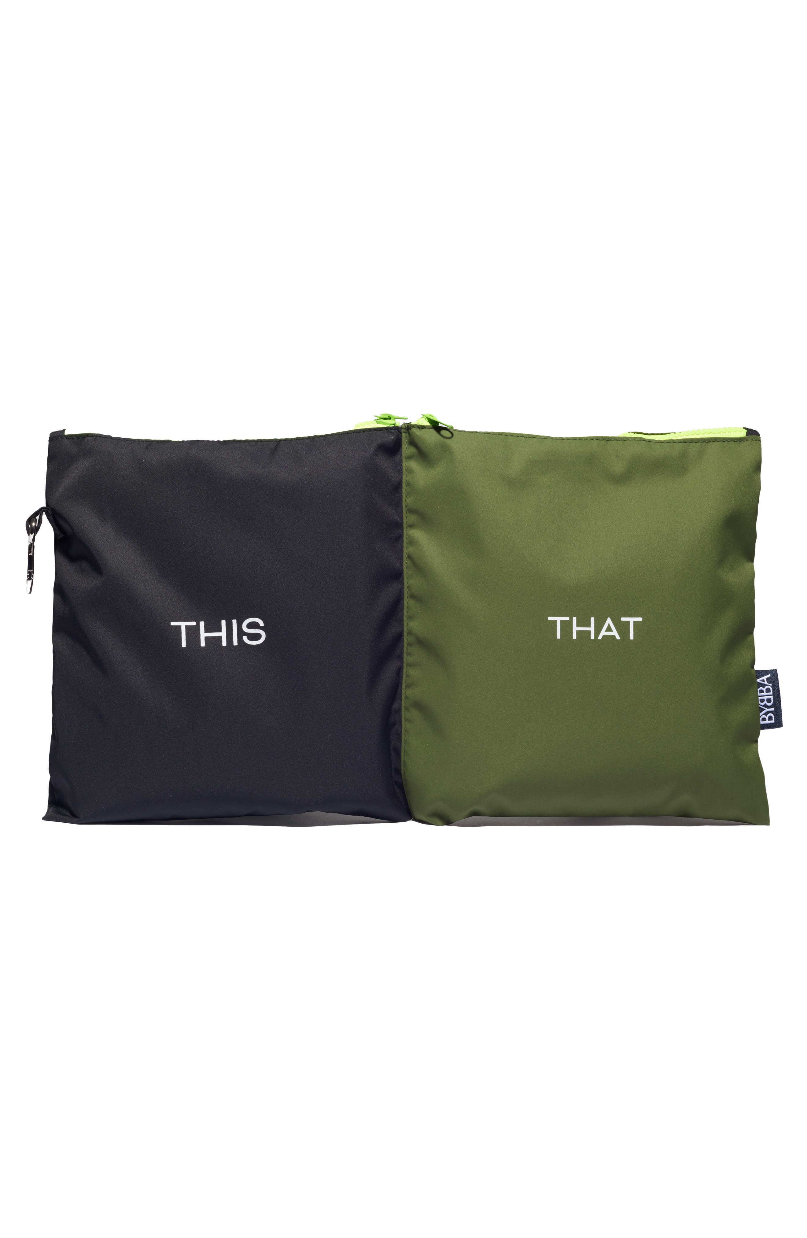 Double Take Zippered Pouch, Alternate, color, THE DOUBLE TAKE