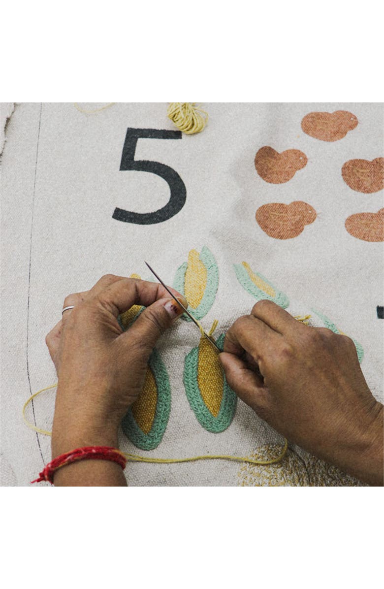 Lorena Canals Wall Hanger Farm Numbers, Alternate, color, Multicolor