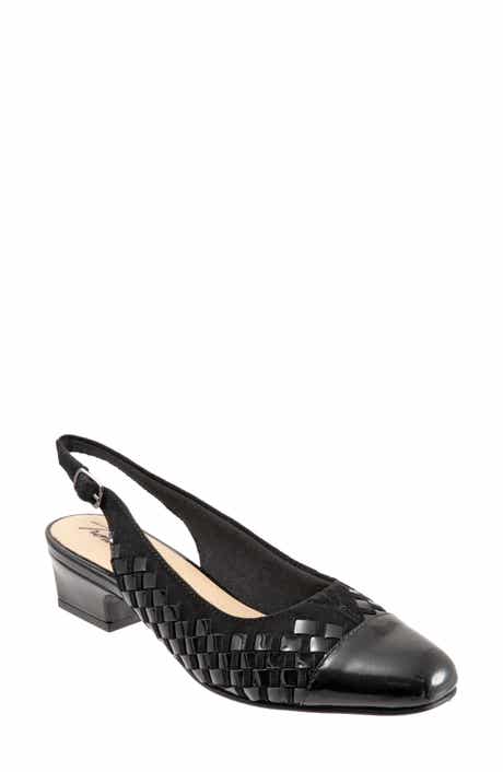 Dea Woven Slingback Pump