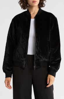 Sanctuary Velvet Bomber Jacket